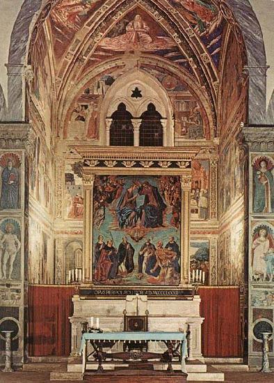 Pollaiuolo, Piero Coronation of the Virgin oil painting image
